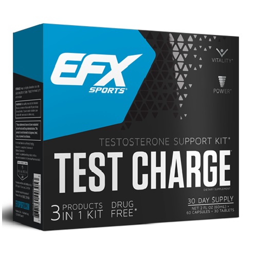 EFX Sports Test Charge, 30 day supply kit